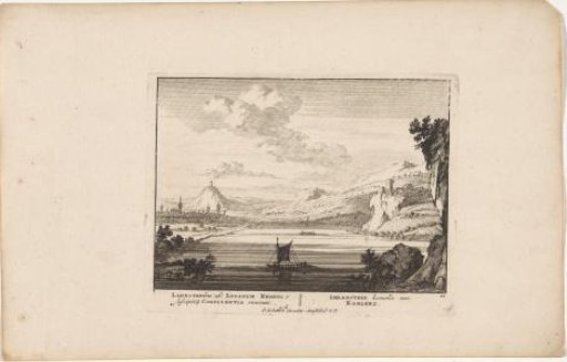 View of the Rhine and the Witch's Tower near Lahnstein