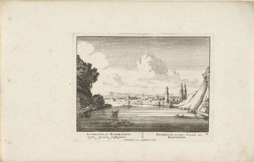 View of Andernach on the Rhine with the Round Tower