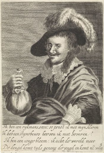 Young Man with a Money Purse