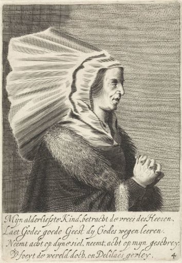 Woman with Folded Hands