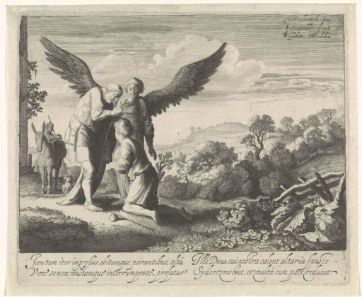 Tobias Blessed by the Blind Tobit