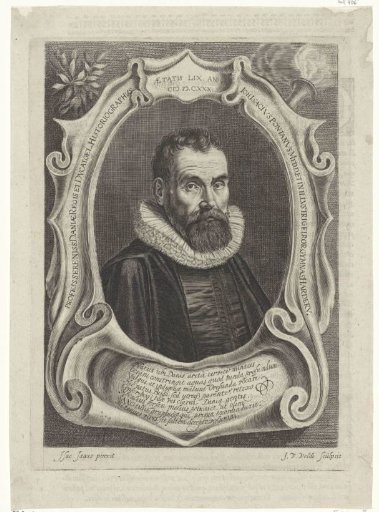 Portrait of Johannes Isacius Pontanus