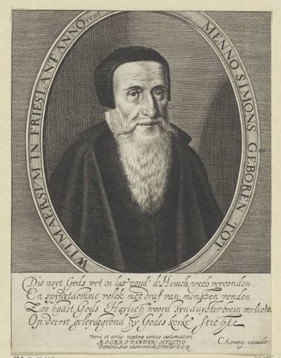 Portrait of Menno Simons