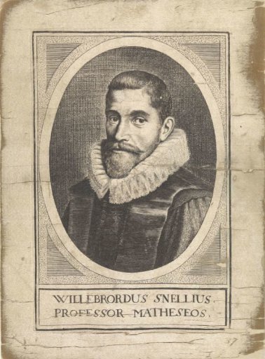 Portrait of Willebrordus Snellius