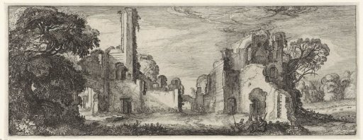 Landscape with a ruin
