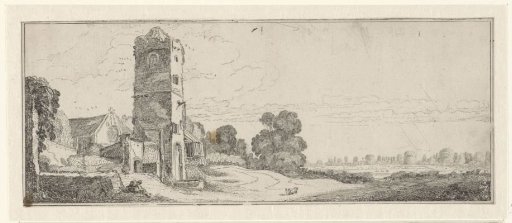 Landscape with a tower