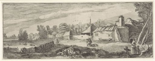 Farmhouse in a landscape