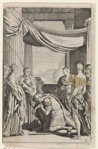 Aeneas Kneeling Before Dido