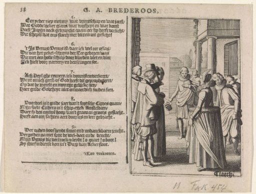 Young lady greeted by various gentlemen