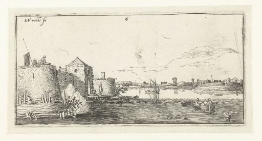 Fort with defensive works of Tholen on the Scheldt