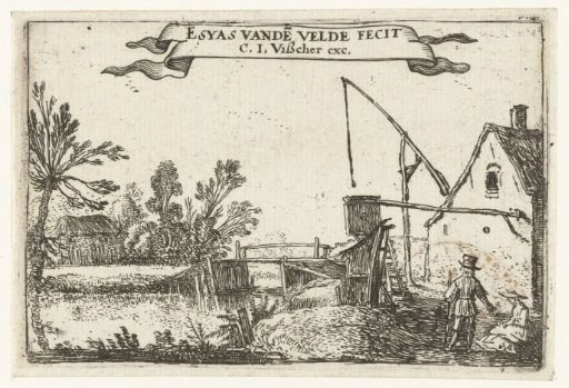 Farmhouse by a canal