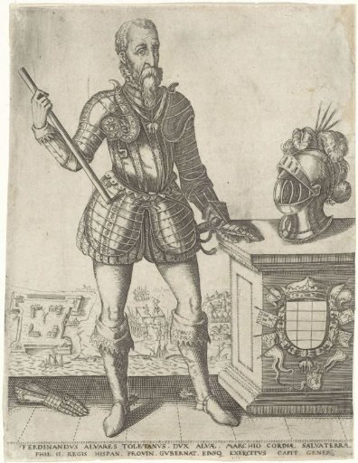 Portrait of Fernando Alvarez de Toledo, Duke of Alva