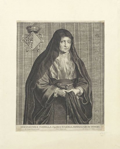 Portrait of Isabella Clara Eugenia, Infanta of Spain