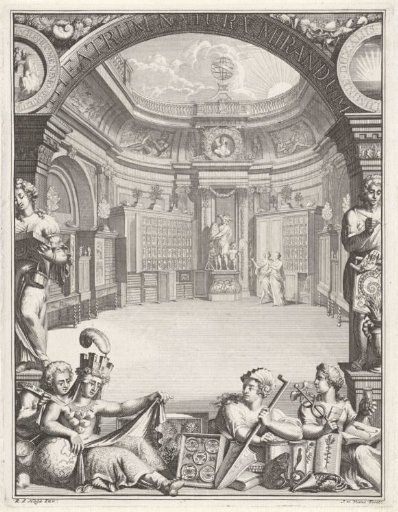Couple in a cabinet of natural history