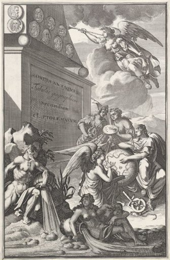 Allegorical representation of geography