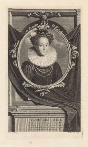Portrait of Catherine Parr, Queen of England and Ireland