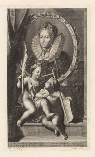Portrait of Elizabeth I Tudor, Queen of England