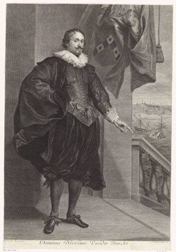 Portrait of a gentleman, possibly Adriaan van der Borcht