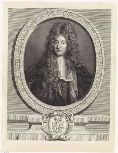 Portrait of the jurist François Brunet