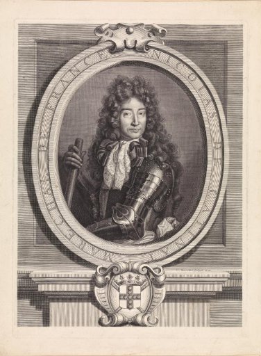 Portrait of the French marshal Nicolas Catinat
