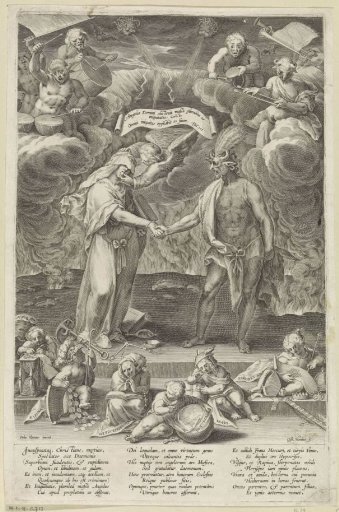 Allegory of the Marriage between Evil and the Devil