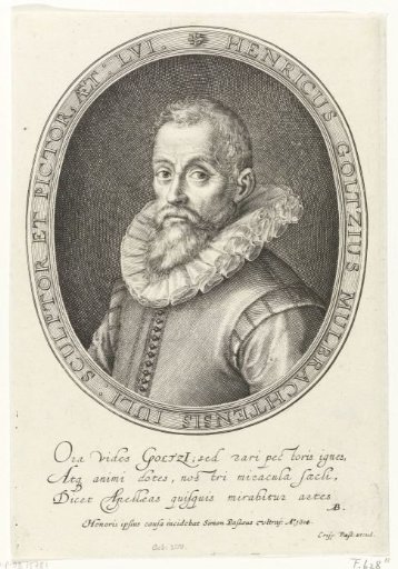 Portrait of Hendrick Goltzius