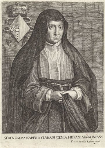 Portrait of Isabella Clara Eugenia, in habit