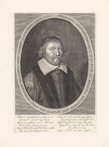 Portrait of Bernardus Schotanus