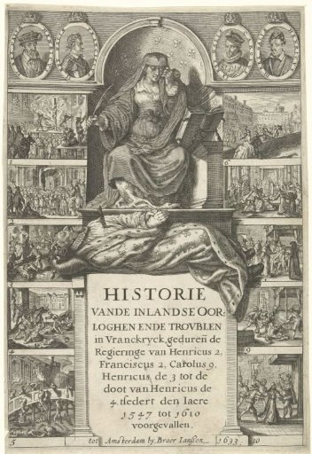 History mourns the murdered Henry IV