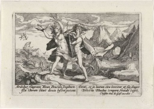 Apollo chases Daphne