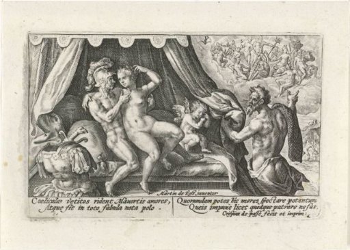 Venus and Mars Caught by Vulcanus