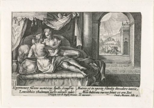 Apollo Seduces Leucothea