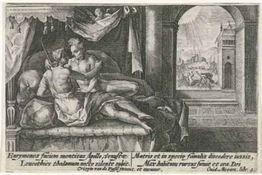 Apollo Seduces Leucothea