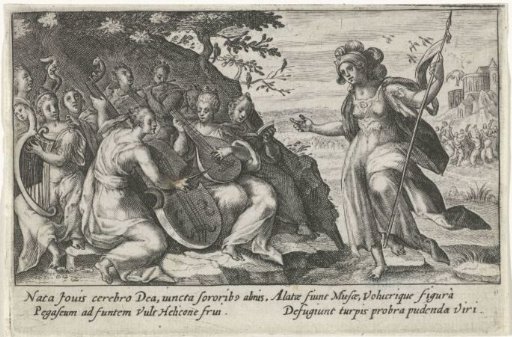 Minerva and the Muses