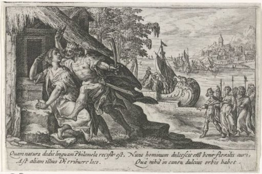 Tereus Cutting Off the Tongue of Philomela