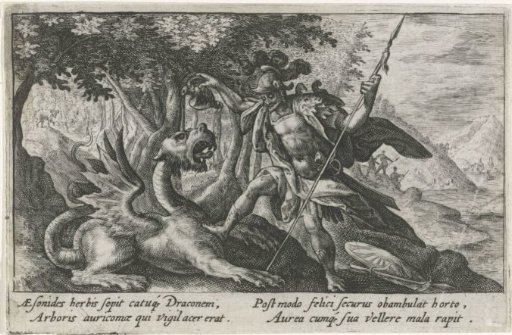 Jason Seizing the Golden Fleece
