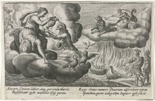Venus Makes Aeneas Immortal