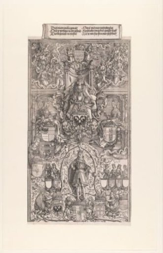 Genealogy of Emperor Maximilian I (Upper Part)