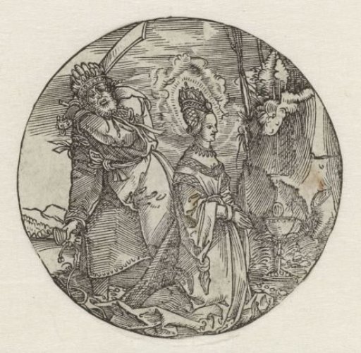 The martyrdom of Saint Barbara