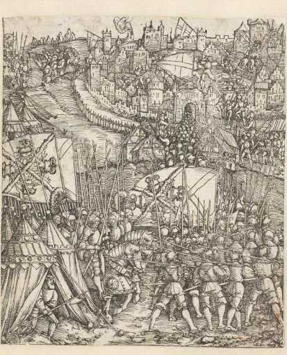 Conquest of Stuhlweissenburg in Hungary