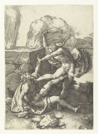Cain slays Abel