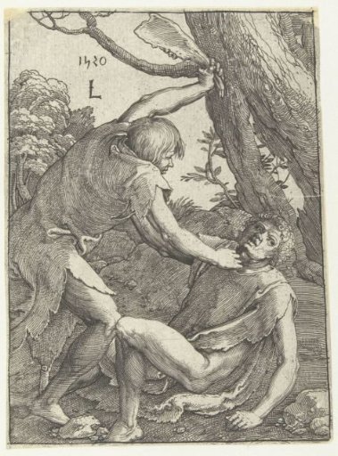 Cain slays Abel