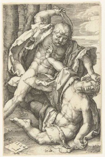 Cain slays Abel