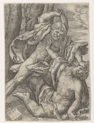Cain slays Abel