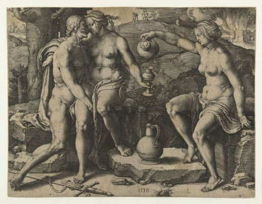 Lot and his daughters