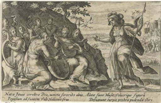 Minerva and the Muses