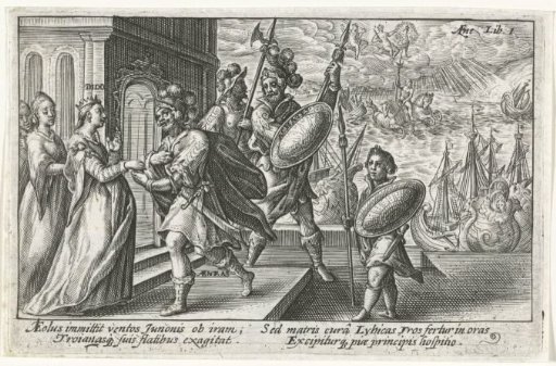 Dido Receives Aeneas