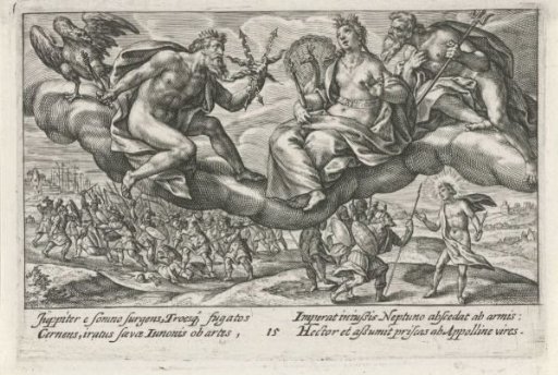 Jupiter Rebukes Juno and Neptune