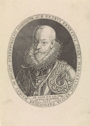 Portrait of Peter Ernst (I), Count of Mansfeld