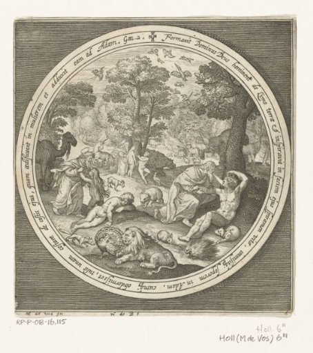 The Sixth Day of Creation: God Creates the Animals and Adam and Eve